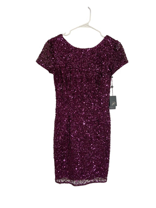 Adrianna Papell - Women's Fully Beaded Cap Sleeve Dress