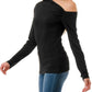 Ariella - Open Shoulder Top