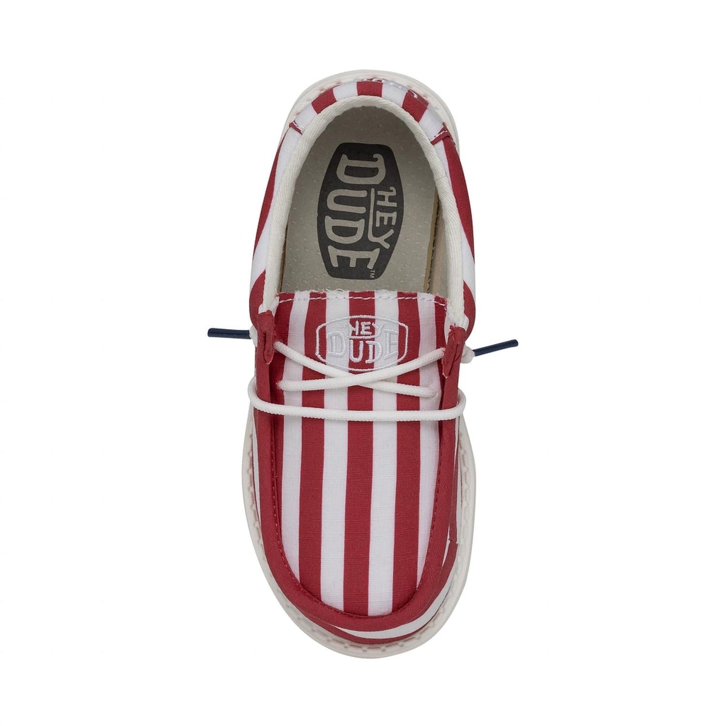 Hey Dude - Wally Youth Patriotic Flag Shoe