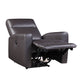 Blane Top Grain Leather Match Power Motion Recliner - Brown