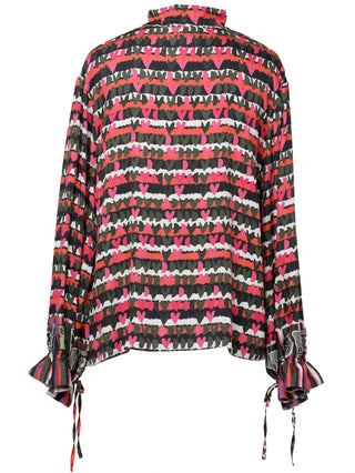 Emily Lovelock - Blusa Estampada Esther Hearts