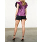 Thml - Feminine Flair Leather Top