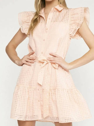 Entro - Grid Tie Dress