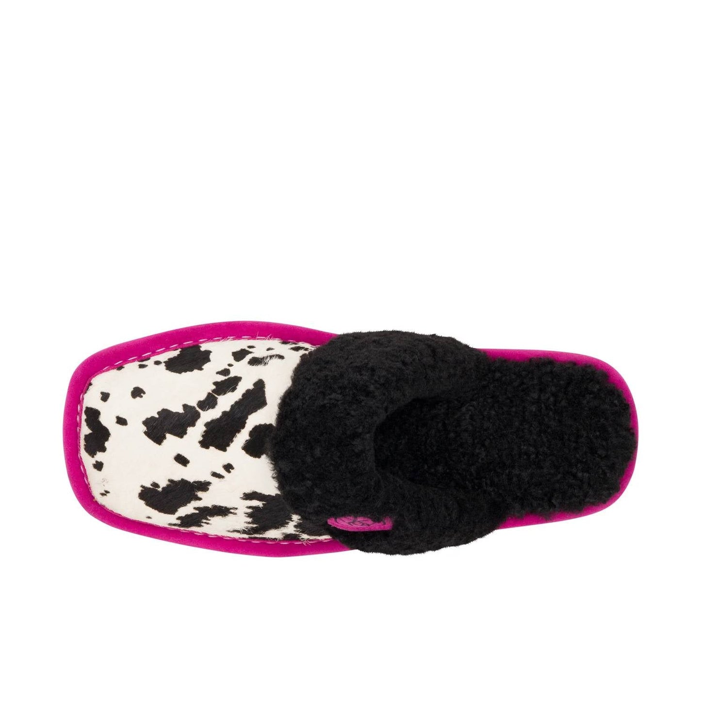 Ariat - Women's Jackie Square Toe Exotic Print Pink Pony Slipper