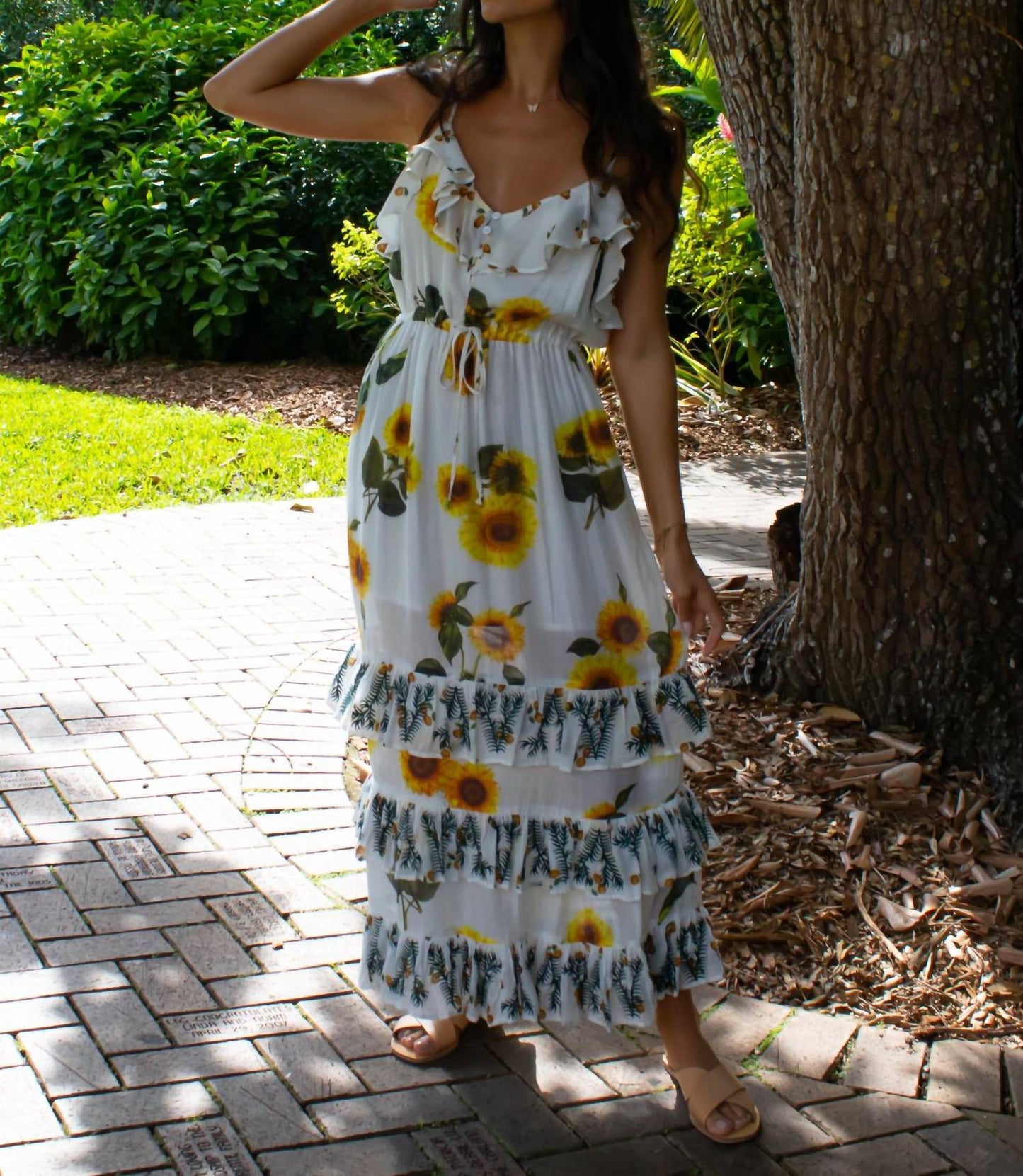 Guadalupe Design - Megan Sunflower Dress