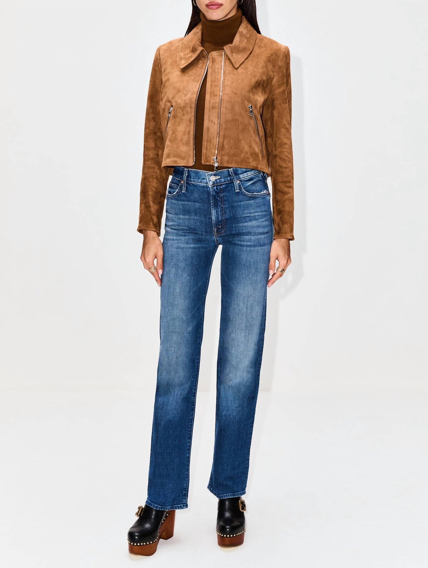 Susan Bender - Relaxed Flight Leather Jacket