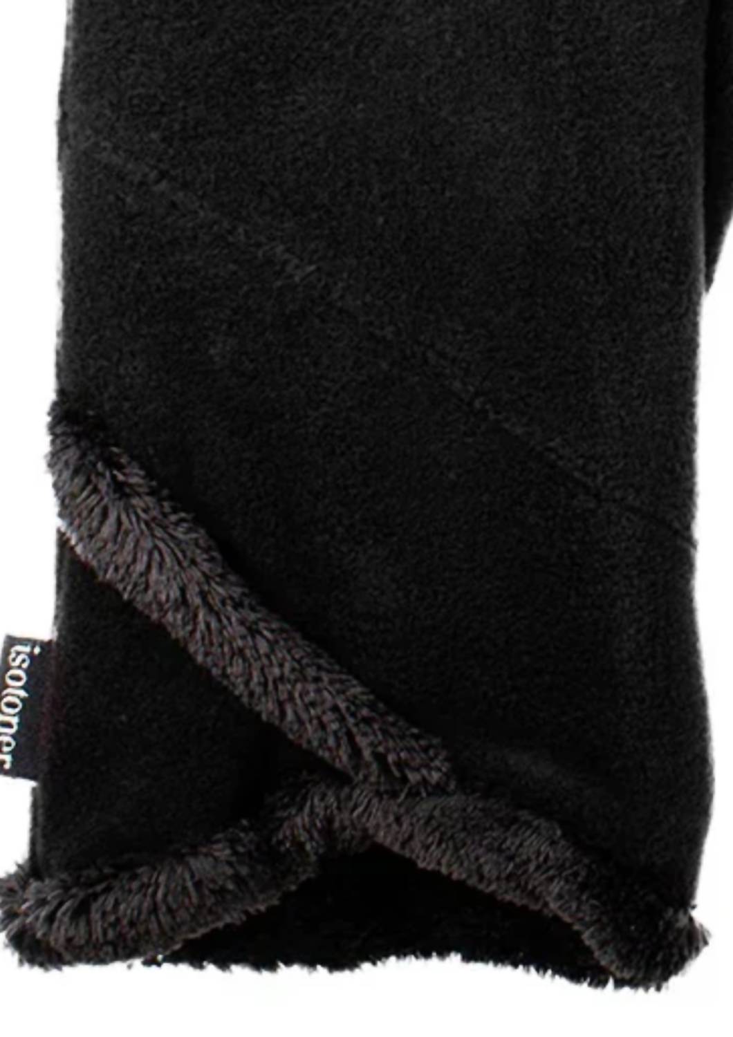 Isotoner - Women's Smartdri Fleece Gloves With Overlap Wrist