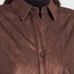Lysse - Connie Patent Foil Vegan Suede Shacket