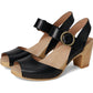 Dansko - Women's Tamra Peep-toe Heel Leather Sandal