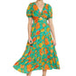 Entro - Floral Midi Dress