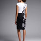 Joseph Ribkoff - Floral Two-tone Dress