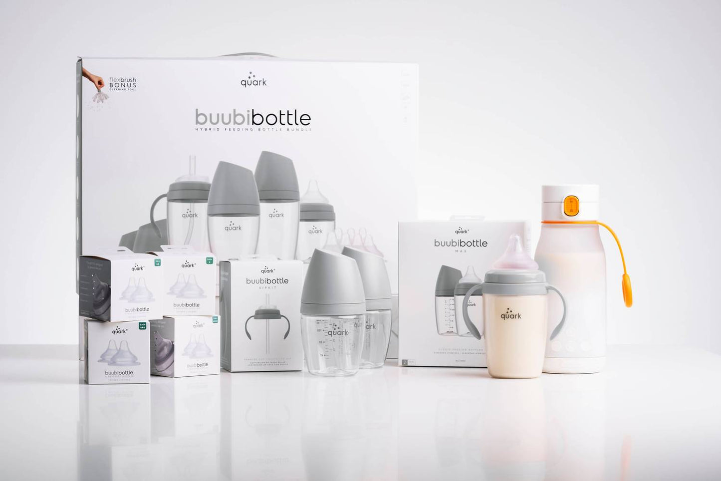 Quark - Baby Buubibottle Hybrid Feeding Bundle