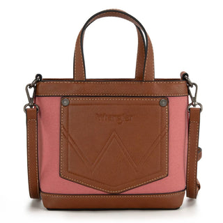 Montana West - Bolsa transversal feminina Wrangler Canvas Stitch