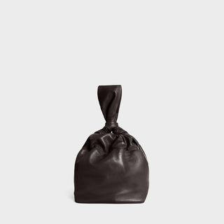 Lemiz - Bolsa de mão feminina Mariposa Twist de couro