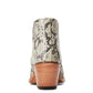 Ariat - Women's Western Leather Distressed Snake Dixon Bootie Boot