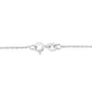 .925 Sterling Silver 1/6 Cttw Brilliant-Cut Diamond Miracle-Set Shared Prong Cross 18" Pendant Necklace (I-J Color, I2-I3 Clarity)