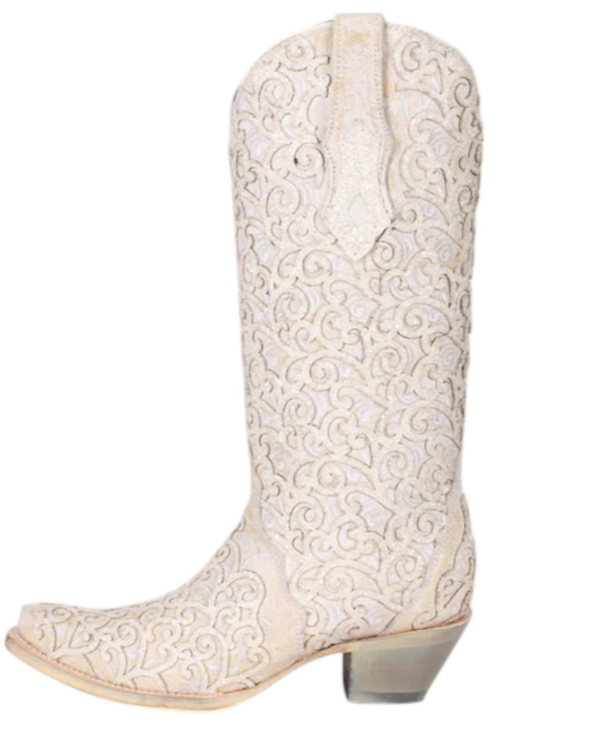 Corral - Women's Overlay Snip Toe Boots