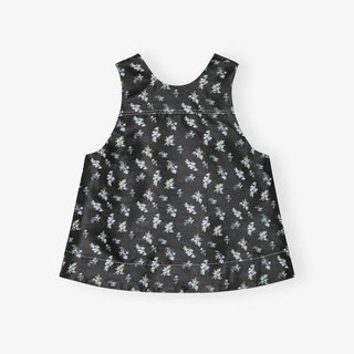 Ganni - Blusa sem mangas com jacquard floral