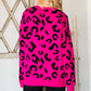 Cotton Bleu - Leopard Long Sleeve Sweater