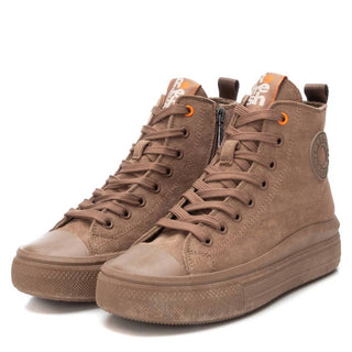 Xti - Tênis Casual Feminino de Cano Alto