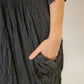 Alembika - Paisley Bib Crinkle Maxi Dress