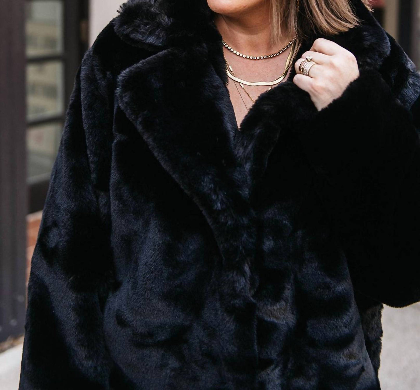 Steve Madden - Faux Fur Coat