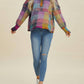 Double Take - Cozy Plaid Oversized Hoodie