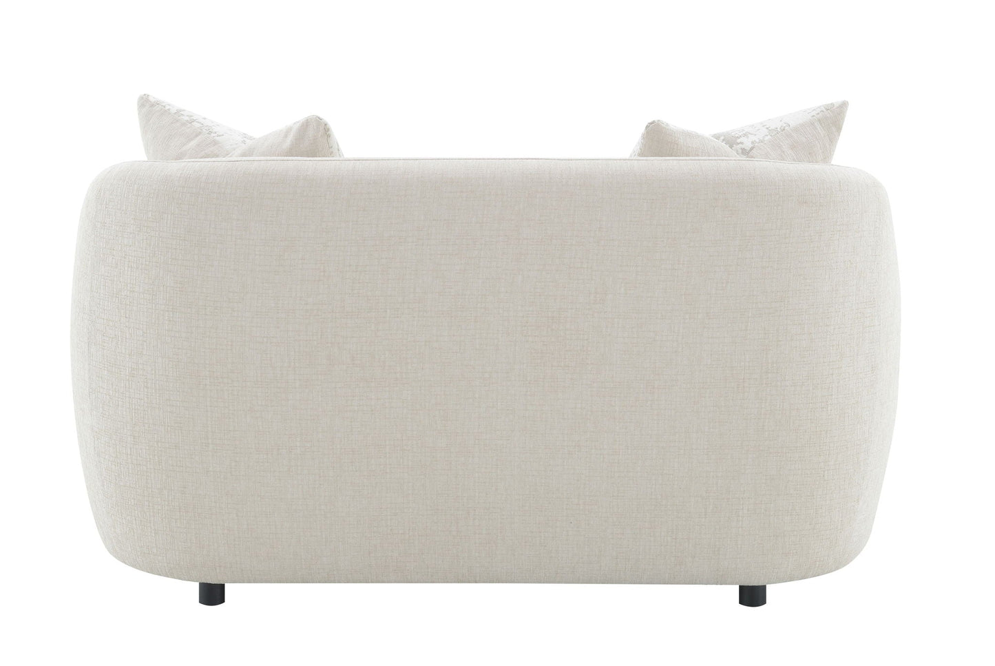 Etienne Loveseat With 3 Pillows - Beige