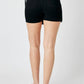 Judy Blue - High Waist Back Denim Stretchable Skirt Tie Skort
