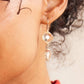 Anne Vaughan - Women's Crystal Quartz Dangle Earrings