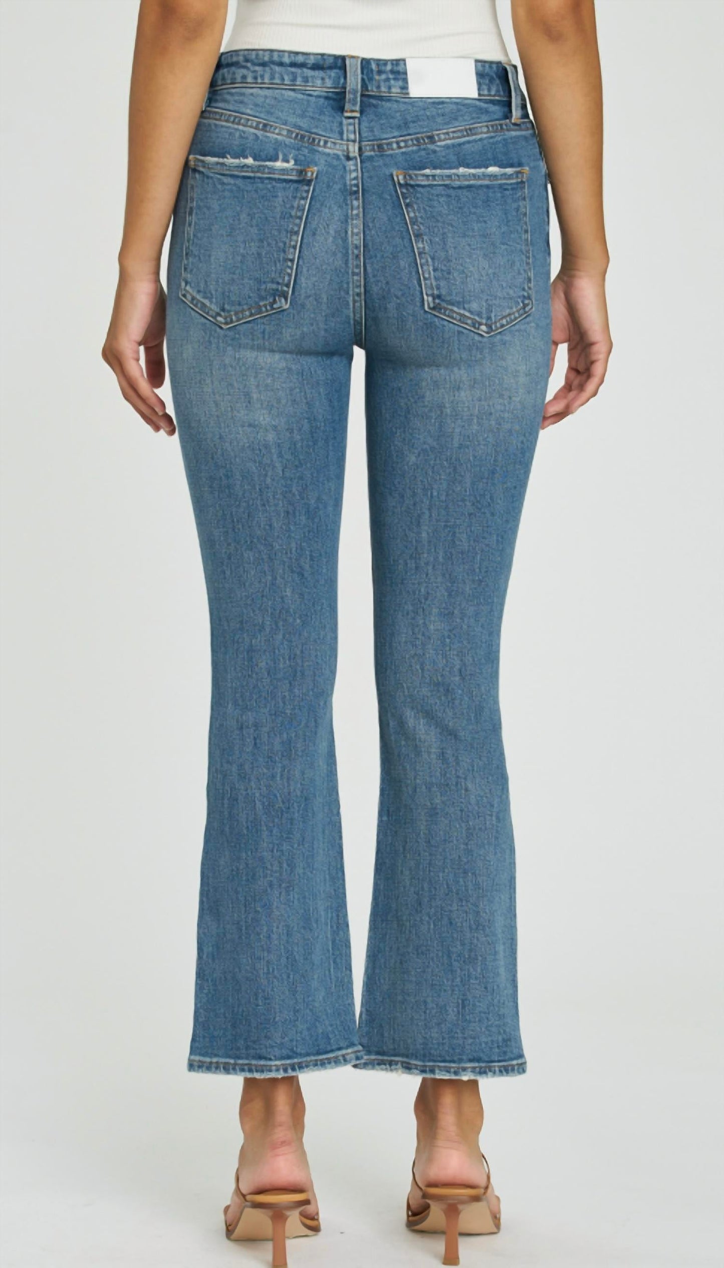 Pistola - Lennon Cropped Bootcut Flare Jean