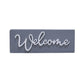 Paris Loft - Small 3D Welcome Word Wood Block Sign