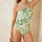 Tommy Bahama - paradise fronds high-neck one piece