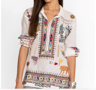 Johnny Was - blusa simmie