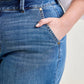 Judy Blue - High Waist Trouser Column Jeans - Petite