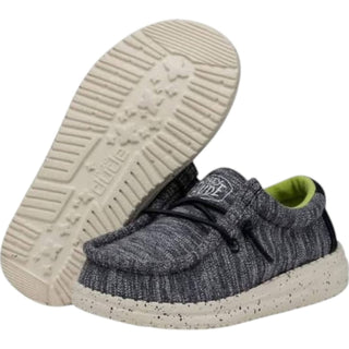 Hey Dude - Youth Wally Stretch Naval Shoes
