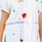 Paparazzi - Viscose Woven Embroidered Camp Shirt