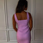 2.7 August Apparel - Elle Tweed Mini Dress