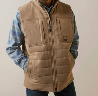 Ariat - Rebar Valiant Stretch Canvas Insulated Vest Regular