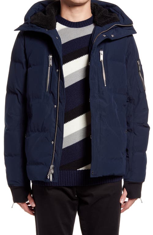 Karl Lagerfeld Paris Men's Hooded Down Jacket