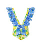 Lia Sahara - Girl's Ruffled One Piece Swimsuit