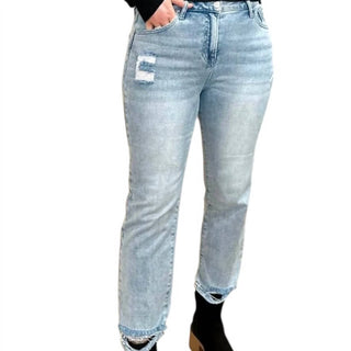 Risen - Calça Jeans Lily High Rise Slim Straight