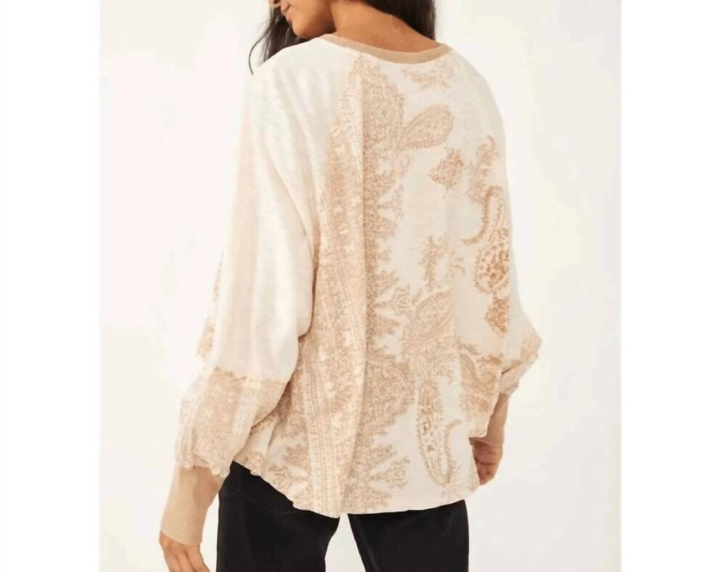 Free People - True Perfectionlong Sleeve V-neck Tee