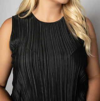 Good American - Regata Plissé Shell Always Fits