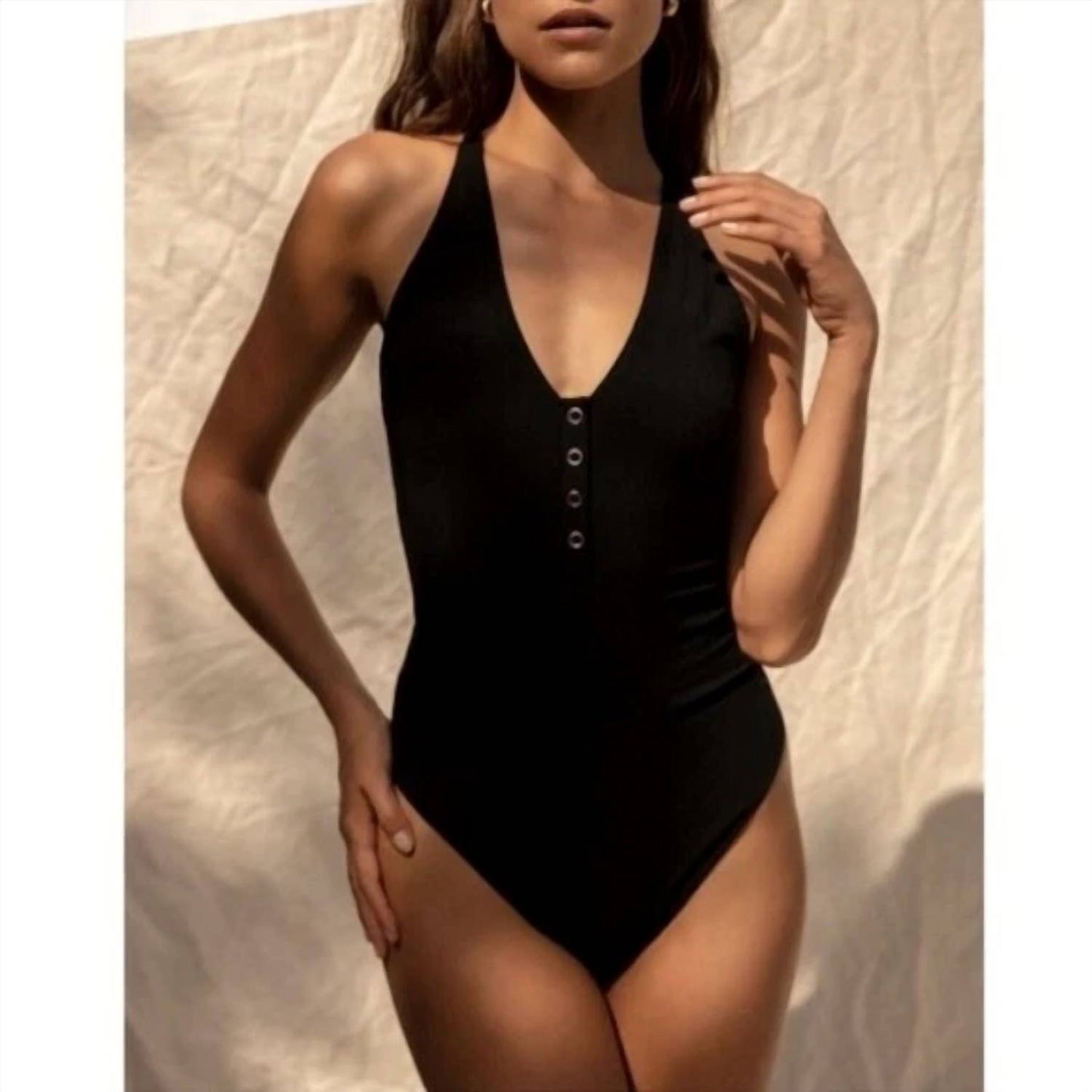 Free People - Larissa V-neck Bodysuit