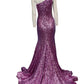 Jovani - Sequin One Shoulder