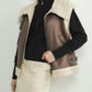 Aaron & Amber - Faux Leather Vest