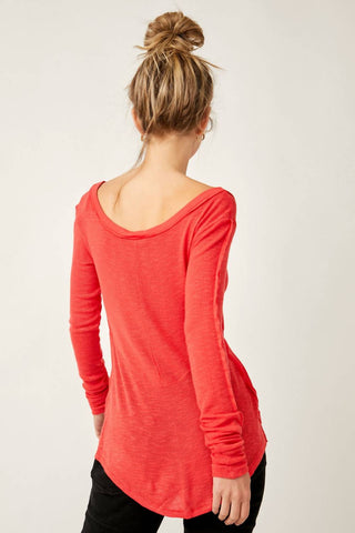 Free People - BLUSA EM CAMADAS CABIN FEVER