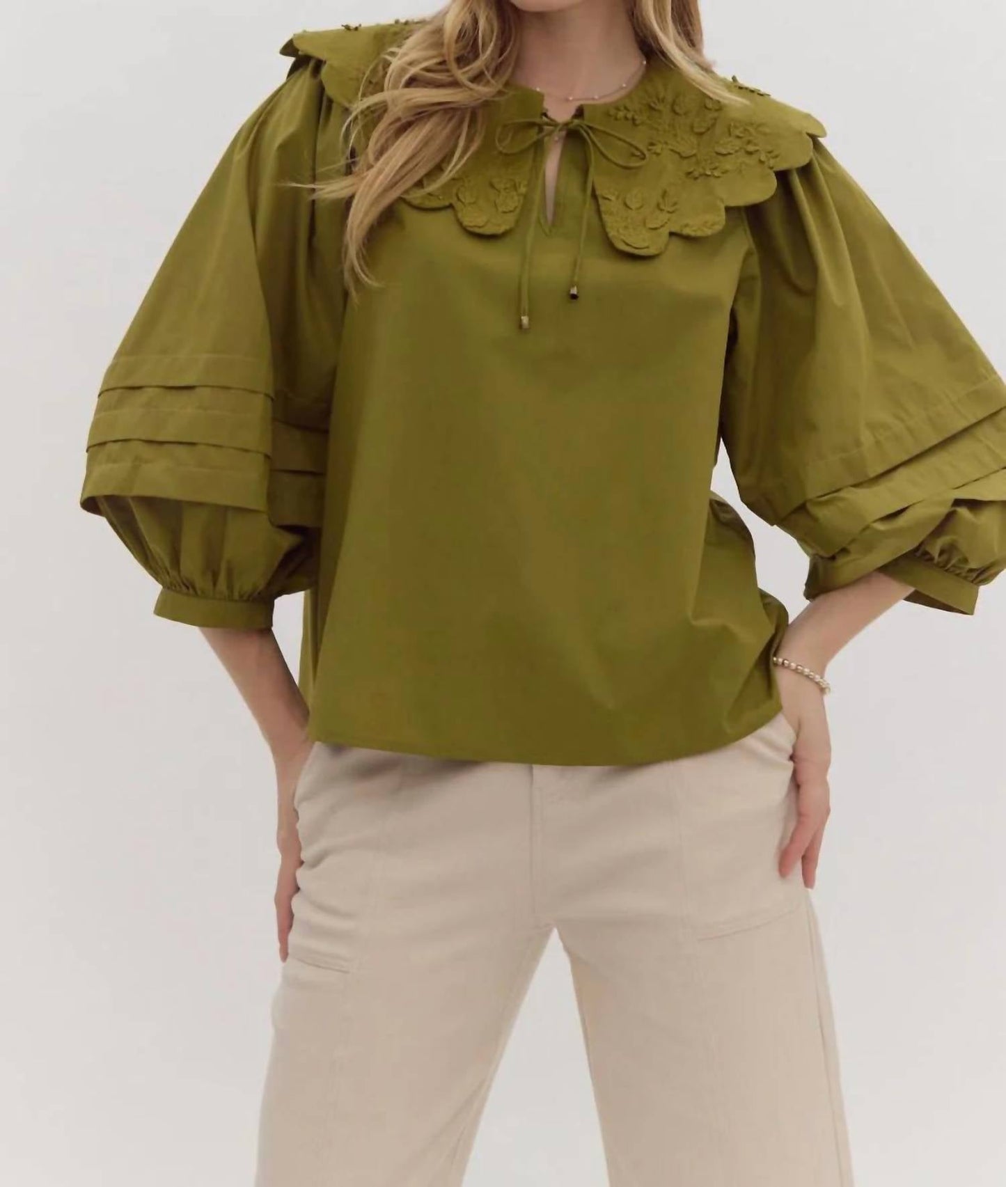 Entro - Catarina Collared Blouse