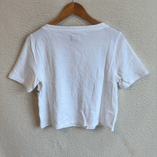 J.Crew - Camiseta feminina com aplicações florais